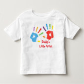 Daddy’s Little Artist – Kids T-Shirt (Vorderseite)