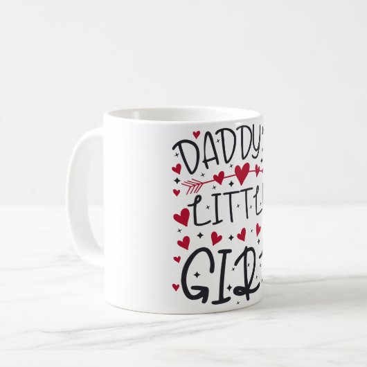 Daddy s Little Girl Kaffeetasse (Vorderseite Links)