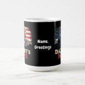 Daddy’s Zuhause 2025 A Patriotic & Funny Take Kaffeetasse (Mittel)