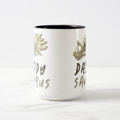 Daddy Saurus Dinosaur Tasse (Mittel)