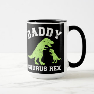 Daddy saurus rex dinosaur Vater Tagesgeschenk Papa Tasse