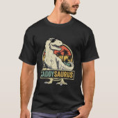 Daddy saurus T Rex Dinosaur Men Daddy Saurus Famil T-Shirt (Vorderseite)