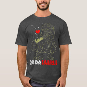 Daddy Saurus T rex Men Vatertag Familie Matchin T-Shirt