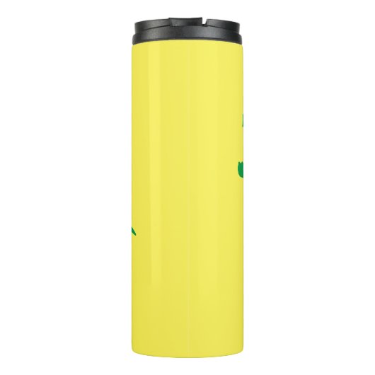 Daddy Saurus T-Rex-Silhouette Thermosbecher (Rückseite)