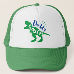 Daddy Saurus T-Rex-Silhouette Truckerkappe