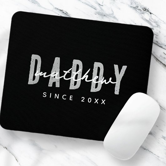 Daddy Seit 20XX Moderne Elegant Simple Mousepad