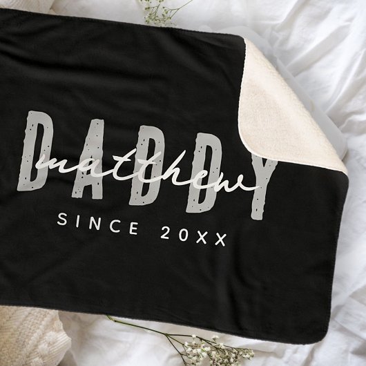 Daddy Seit 20XX Moderne Elegant Simple Sherpadecke