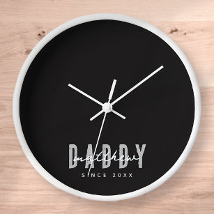 Daddy Seit 20XX Moderne Elegant Simple Uhr
