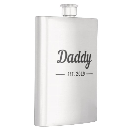 Daddy seit Text Flachmann (Rechts)