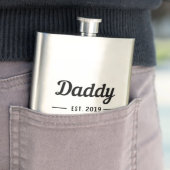 Daddy seit Text Flachmann (Beispiel)