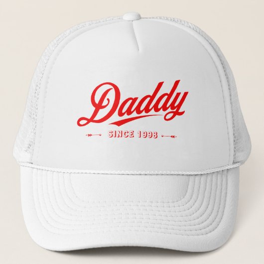 Daddy Seitdem - Design personalisieren Truckerkappe (Vorderseite)