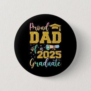 Daddy Senior 2025 stolz Vater einer Cl von 2025 Gr Button
