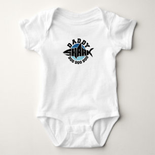 Daddy Shark Baby Strampler