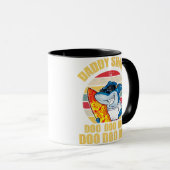 Daddy Shark Doo Doo Doo Doo Vathers Day 2024 Tasse (VorderseiteRechts)