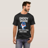 Daddy Shark Doo Doo Doo Funny Daddy T-Shirt (Vorne ganz)