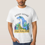 Daddy Shark Doo Doo Family T-Shirt (Vorderseite)