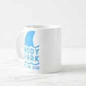 Daddy Shark, Funny Daddy Shark Doo Doo, Coffee Kaffeetasse (Vorderseite Links)