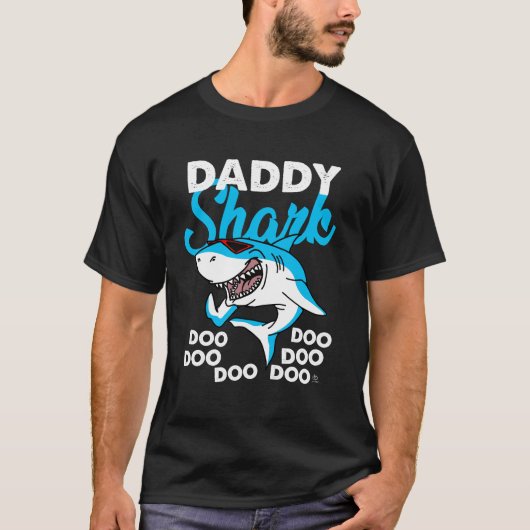 Daddy shark gift T-Shirt (Vorderseite)