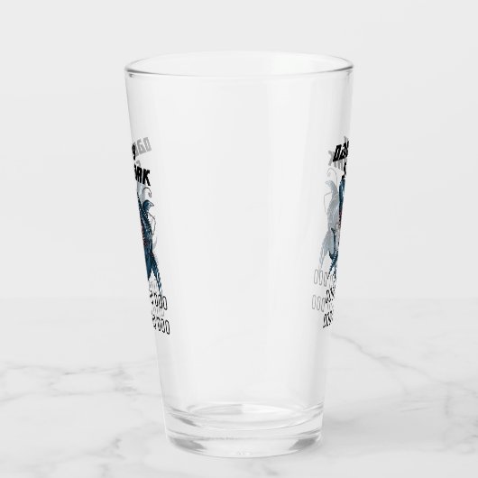 Daddy Shark Glas (Rechts)