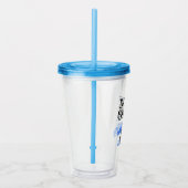 Daddy Shark - Great White Acryltrinkbecher (Rechts)