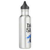 Daddy Shark - Great White Edelstahlflasche (Links)