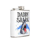 Daddy Shark - Great White Flachmann (Rechts)