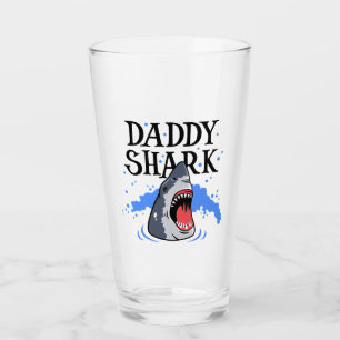 Daddy Shark - Great White Glas