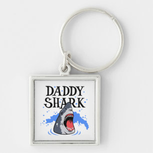 Daddy Shark - Great White Schlüsselanhänger