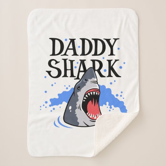 Daddy Shark - Great White Sherpadecke (Vorderseite)