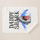 Daddy Shark - Great White Sherpadecke (Vorderseite (Horizontal))