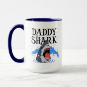Daddy Shark - Great White Tasse (Links)