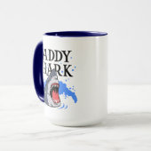 Daddy Shark - Great White Tasse (Vorderseite Links)