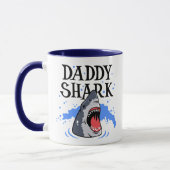 Daddy Shark - Great White Tasse (Links)