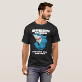 Daddy Shark Hai Fisch Vater Papa T-Shirt (Vorne ganz)