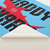 Daddy Shark hat Graphic getragen Sherpadecke (3/4)
