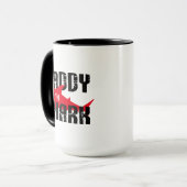 Daddy Shark hat Graphic getragen Tasse (Vorderseite Links)