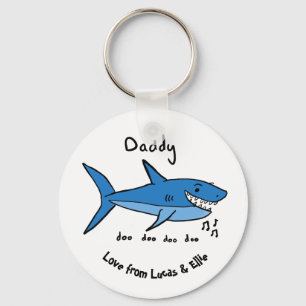 Daddy Shark Schlüsselanhänger