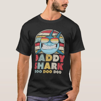 Daddy Shark Shirt, Geschenk für Vater T - Shirt