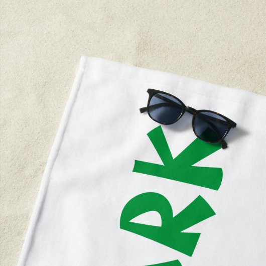 Daddy Shark Strandtuch (Beispiel)