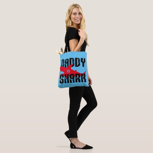 Daddy Shark Worn Graphic Tasche (Am Model)