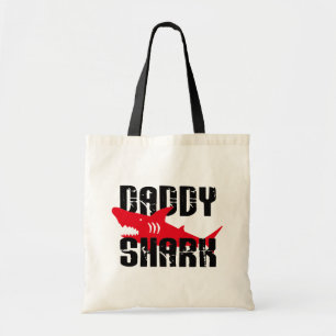 Daddy Shark Worn Graphic Tragetasche