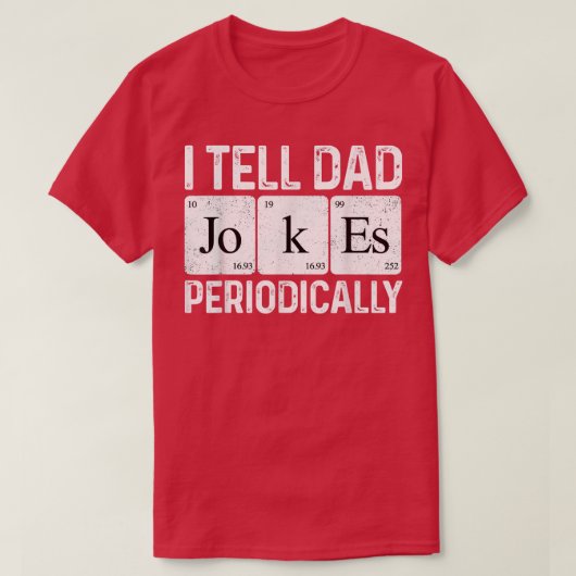 Daddy Shirt ich SAGE VATER JOKES REGELMÄSSIG Väter (Design vorne)