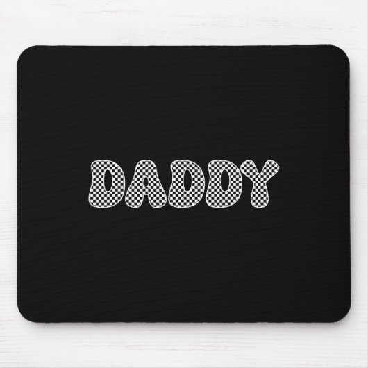 Daddy Shirt Vater Daddy Vatervater Day Mousepad (Vorne)