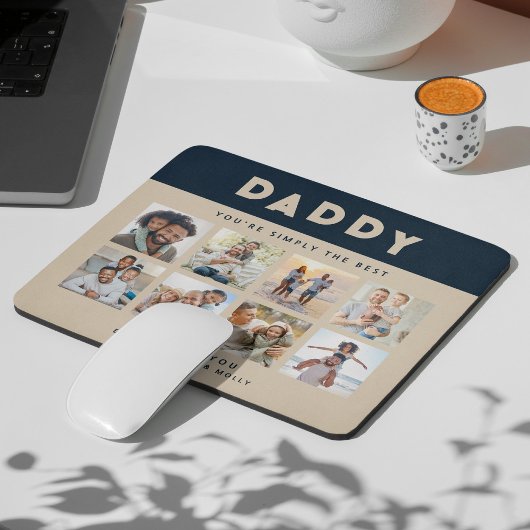Daddy Sie sind einfach die beste FotoCollage Mousepad