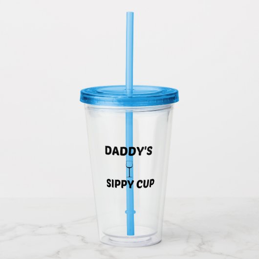 DADDY SIPPY CUP ACRYLTRINKBECHER (Vorderseite)