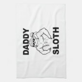 Daddy Sloth Geschirrtuch (Vertikal)