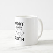 Daddy Sloth Kaffeetasse (VorderseiteRechts)