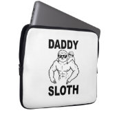 Daddy Sloth Laptopschutzhülle (Vorne Rechts)