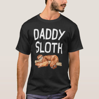 Daddy Sloth Lazy Vater T-Shirt