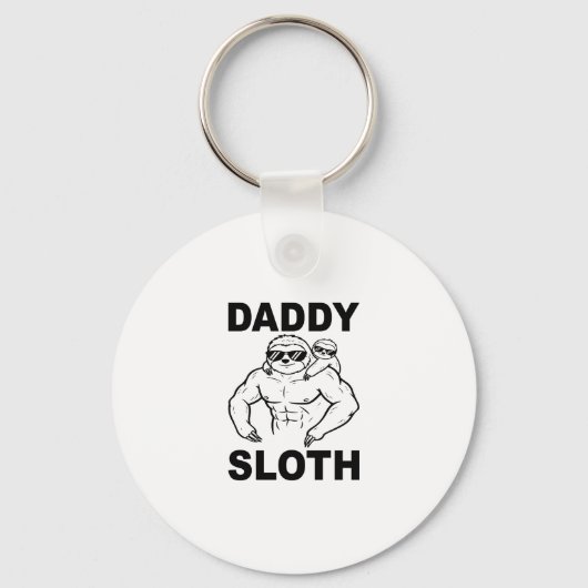 Daddy Sloth Schlüsselanhänger (Vorderseite)